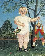Henri Rousseau Zur Feier des Kindes oil painting reproduction
